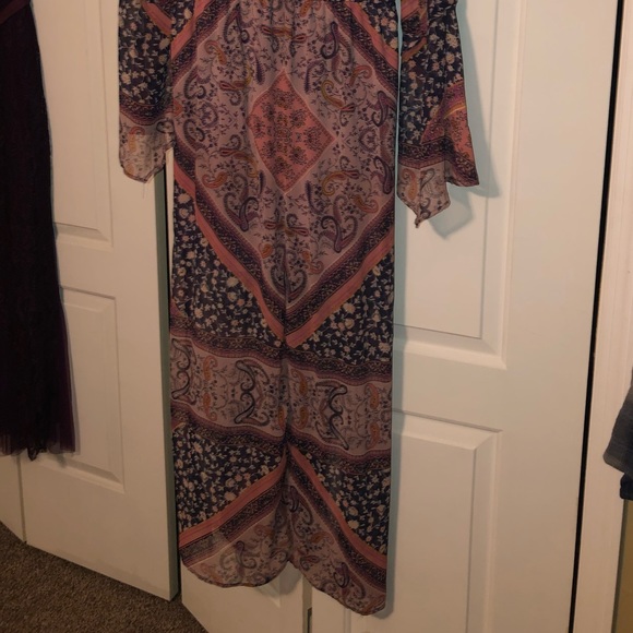 Long Patterned Dress - Picture 2 of 2